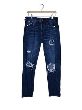American Eagle Women's 4 Tomgirl Dark Wash Jean